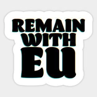 Remain with EU Sticker